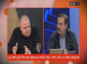 Puella en el debate político en C5N